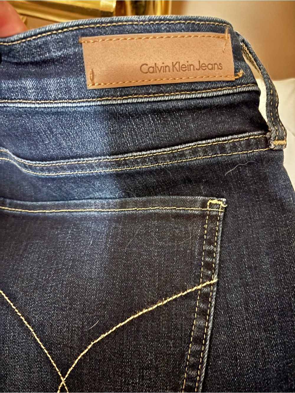 Calvin Klein Women's Dark Indigo Jeans